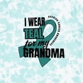 thumbnail image 4 of Inktastic I Wear Teal for My Grandma Ovarian Cancer Awareness Boys or Girls Toddler T-Shirt, 4 of 5