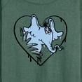 thumbnail image 3 of Horton Hears a Who - Heart - Women's Lightweight French Terry Long Sleeve Shirt, 3 of 5