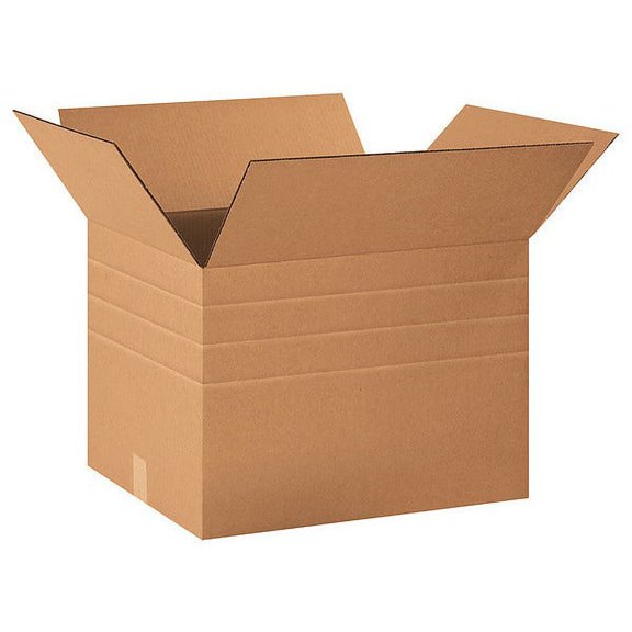 1 PK ZoroSelect Multi-Depth Corrugated Boxes, 20" x 16" x 14\