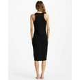thumbnail image 3 of Billabong Women's In The Sun Dress Open Knit Stretch Bodycon Dress in Black (Small, Black), 3 of 6