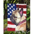 thumbnail image 3 of ""Caroline'S Treasures Lh9545Gf Bulldog Francés Frenchie Usa Bandera Patriótica Americana Pequeña Multicolor"", 3 of 5