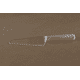 thumbnail image 2 of Cuchillo tenedor cuchara desechable de 24 cm, cuchillo de plástico transparente envasado individualmente, cuchillo triangular para tarta de cumpleaños, 2 of 4
