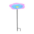 thumbnail image 4 of Mouliraty Lawnss Outdoor Ground Bird Feeder Flower Bird Bath Water Feeding Iron Bird Feeder Courtyard Decoration, 4 of 4
