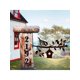thumbnail image 4 of 1pc Bird & Branches Metal Garden Decor Stake, Black Bird Shaped Statue Stake For Home Garden Yard Outdoor Decoration, 4 of 4