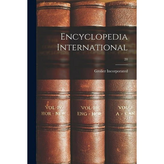Encyclopedia International; 20, (Paperback)