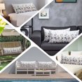 thumbnail image 6 of Purple Spring Floral Body Pillow Covers 20"x54", Elegant Pastoral Flowers Watercolor Soft Brushed Microfiber Breathable Throw Pillow Covers, Pillowcase with Zipper for Couch Sofa Bedroom Living Room, 6 of 9