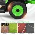 thumbnail image 6 of Costway 12V Kids Ride On Tractor with Trailer Ground Loader w/Remote Control &LED Lights Green, 6 of 11