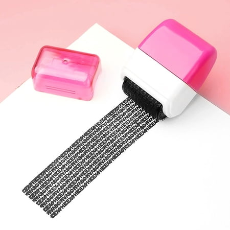 Identity Privacy Roller Stamp Confidential Address Blocker for Mail Junk Mail Personal Information Protection Office Desk Accessory