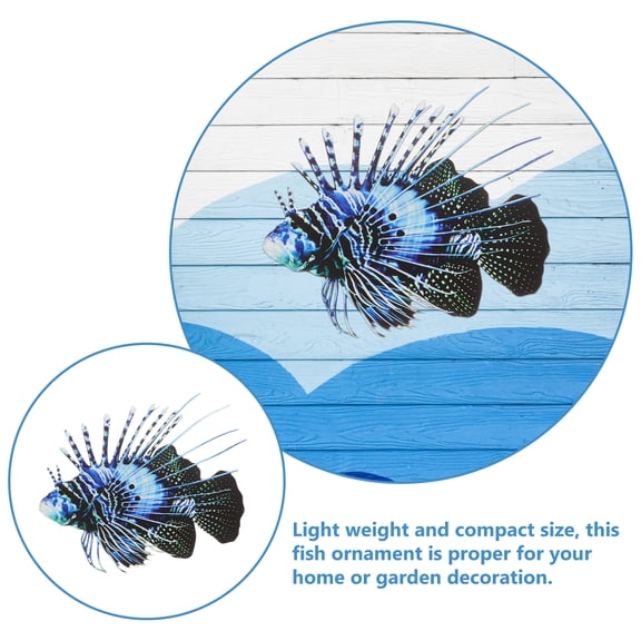 NIAIZEK Metal Fish Wall Hanging Art for Indoor and Outdoor Home Decor, Coastal Nautical Style Decoration