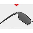 thumbnail image 3 of Men's Polarized Sunglasses Driving Small Frame Outdoor Sun Shading Sunglasses (Color : A, Size : Medium), 3 of 4