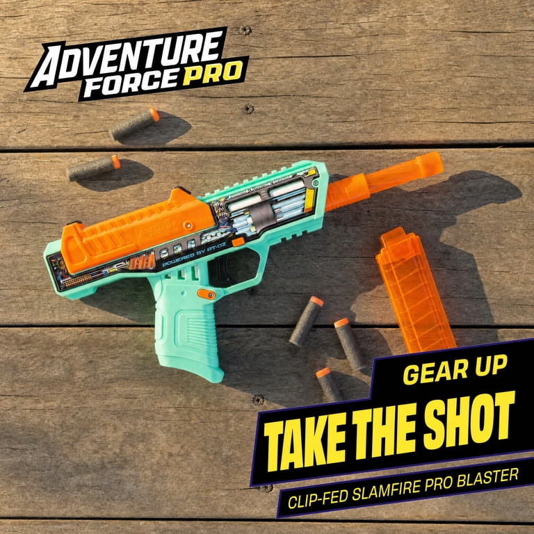 Adventure Force Brute Pro Ultimate Clip-Fed Slamfire Foam Dart