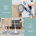 thumbnail image 6 of Blue and Yellow Pioneer Flower Kitchen Rugs Sets Of 3,Kitchen Runner Rugs Non Skid Washable,Decorative Kitchen Floor Mats for Kitchen,Sink,Laundry,17"x30"+ 17"x47" + 17"x59", 6 of 6