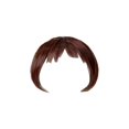 thumbnail image 5 of Cute Short Hair Wig Pet Headband Funny Dog Cat Adjustable Spooky Accessory with Elastic Bands for Photos Parties Holidays Cosplay Christmas,7.1in,Brown, 5 of 5