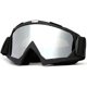 thumbnail image 1 of wonima02 Dirt Bike Goggles for Men, Motorcycle Goggles for Women, ATV Goggles Ski Goggles for Youth, Motocross Goggle Off Road Goggles Fit Over Glasses Tear Off, Silver Lens, 1 of 1