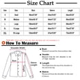 thumbnail image 2 of Plebaso Chandails pour Femmes à Manches 3/4, Col Ras du Cou, Blouses Décontractées, T-Shirts Amples à Blocs de Couleur Patchwork, 2 of 6