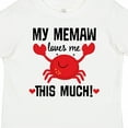 thumbnail image 4 of Inktastic Memaw Loves Me Grandson Boys or Girls Toddler T-Shirt, 4 of 5