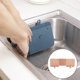 thumbnail image 4 of Protector de fregadero de cocina Macarena Deflector de platos de silicona con ventosa fregadero Rosa, 4 of 8