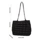 thumbnail image 5 of Bolso de mano acolchado para mujer, Bolso de algodón de gran capacidad, Bolso de moda para mujer y niña, 5 of 9