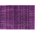 thumbnail image 1 of Ahgly Company Indoor Rectangle Abstract Purple Contemporary Area Rugs, 2' x 4', 1 of 4