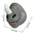 thumbnail image 4 of Fake Nose Costume - Realistic Pig Parrot Beak Halloween Mask, Stretchable Rubber Orchestra for Secure Fit, Reusable Soft Accessory for Klds Adults, Perfect for Costume Parties Stage Performances, 4 of 6