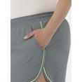 thumbnail image 4 of Athletic Works Women's and Women's Plus Piped Running Shorts, Sizes XS-4X, 4 of 5