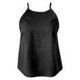 thumbnail image 6 of Gyexs Womens Summer Halter Crop Tank Tops Y2k Going Out Sleeveless Tee Shirts Open Back Beach Camisole (Black, XL), 6 of 6