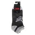 thumbnail image 7 of The Legend Of Zelda Hylian Crest Women's 5-Pack Ankle Socks, 7 of 7