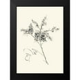thumbnail image 2 of Rae, Nan 11x14 Black Modern Framed Museum Art Print Titled - Ink Wash Floral VII - Forsythia, 2 of 5