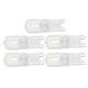 thumbnail image 5 of 5 uds G9 14LED bombilla 3W Luz blanca 6000K 14 LEDs 110V Bi Pin Base Vevor, 5 of 5