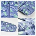 thumbnail image 2 of WIBACKER Winter Down Coats for Kids Baby Boys Girls Ultralight Puffer Padded Jacket Hoods Toddler Dinosaur Outerwear, 2 of 4
