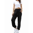 thumbnail image 3 of Women'S High Waisted Sweatpants Workout Active Joggers Pants Baggy Lounge Bottoms, 3 of 9