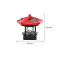 thumbnail image 3 of Naiovety Luz alimentada por energía Solar para exteriores, resistente al agua, giratoria, camino de jardín, Patio, entrada, patio, pasarela, lámpara de Iluminación y accesorios Negro Naiovety HA072944-02, 3 of 6