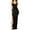 Black, variant on Wdgfv Womens Sequin Dress Formal Sequin Suspender Evening Gown Sophisticated Long Dress for Night Out White L