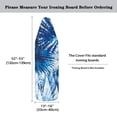 thumbnail image 6 of HELLHERO Soft Fabric Ironing Board Cover Washable Blue and White Tie-Dye Design for Friends 15x54 Inch, 6 of 6