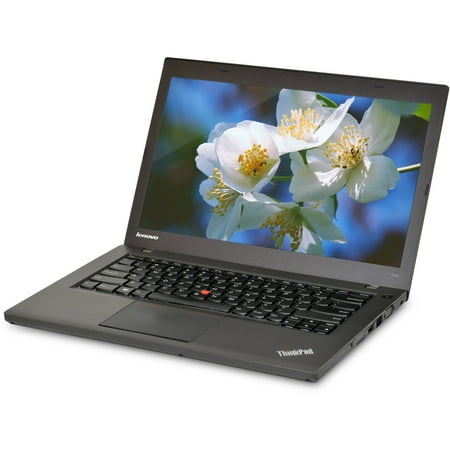 Used Lenovo ThinkPad T440 14" Laptop, Windows 10 Pro, Intel Core i5-4300U Processor, 8GB RAM, 240GB Solid State Drive