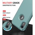 thumbnail image 2 of Diverbox for iPhone Xr Case [Shockproof] [Dropproof] [Dust-Proof],Heavy Duty Protection Phone Case Cover for Apple iPhone XR (Pine Green), 2 of 7