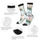 thumbnail image 4 of Balery Sea Animal Calcetas Largas con Estampado para Hombre y Mujer – Suaves y Transpirables, Talla Única (US 5-11), 4 of 6