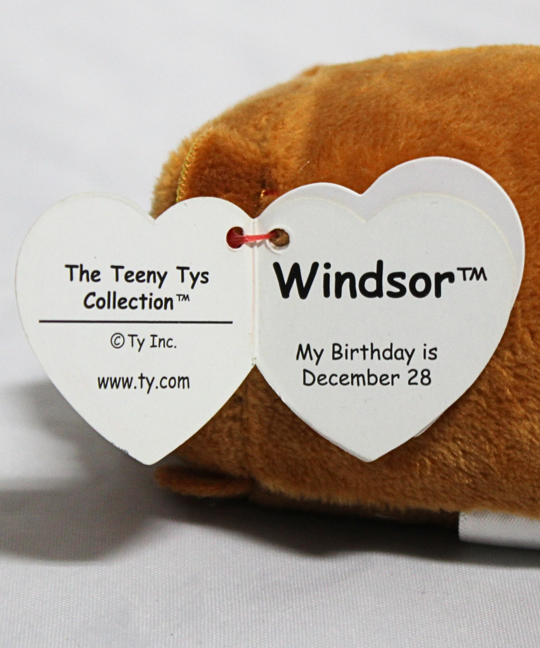 Teeny Tys - Windsor the Bear - Stuffed Animal - Walmart.com