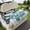 Blue, variant on Golf Cart Seat Covers for 2 Seater,Blue Teal Coastal Microfiber Cart Seat Towel Blanket,Summer Beach Starfish Sea Turtle Absorbent Breathable Non Slip Bench Seats Protector for Golf Course 51"x31"