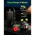 thumbnail image 4 of Luz para Correr ISEYOU 500 lúmenes con luz trasera impermeable, 4 of 8