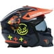 thumbnail image 1 of Casco para Motocicleta Bluelander de Doble Visera con Certificación ECE, Negro, Talla L, 1 of 5