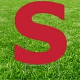 thumbnail image 1 of Letra roja S de 20 pulgadas de alto Advanced Graphics 3261, 1 of 2