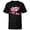 Black, variant on Disney Minnie Mouse Racing Team "ZOOOOM!" Race Car Driver - Short Sleeve T-Shirt for Kids - Customized-White