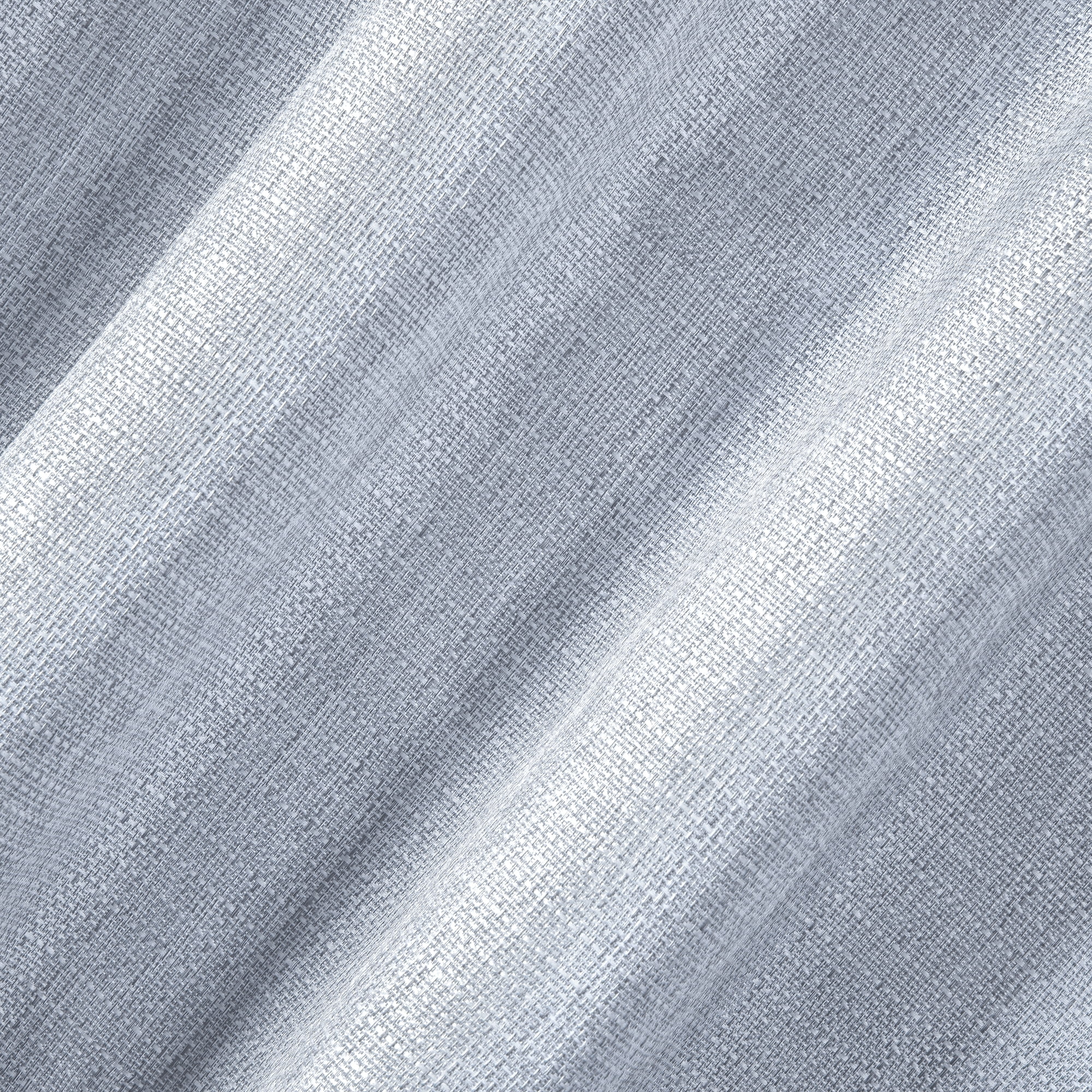 Ecologee Textured 100% Blackout Indoor Curtains 2 Pack Panel Set - 100% Recycled, Gray, 40" W x 63" L