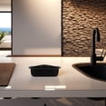 thumbnail image 4 of unbranded Cesta Multifuncional Para Y Drenaje En Cocina De Inoxidable Negro, 4 of 8