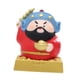 thumbnail image 2 of Estatua del dios chino de la riqueza, mini escultura, artesanía, figurita Feng Shui de escritorio Zhao Gongming, 2 of 9