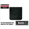 thumbnail image 3 of Buyers Products Mudflap,HD,Black,Rubber,24" x 24",PK2 B24LP, 3 of 3