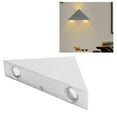 thumbnail image 4 of Luz de Pared, Lámpara Moderna de la Cama en el HOGAR Decoración triangular para la Sala de Estar del Corredor del porche Dormitorio, 4 of 7