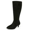thumbnail image 3 of Women's Extra Wide Calf Knee High Boots Stiletto Heeled True Wide Width Plus Size Knee-High Boot Comfort Pointed Toe Tall Long Boots for Women., 3 of 7