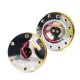 thumbnail image 2 of Para Coche Adaptador de cubo de rueda Adaptador de liberación rápida de 6 orificios Accesorios para automóvil (amarillo), 2 of 6